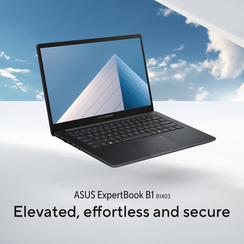 ASUS ExpertBook B1 Laptop - 35.6 cm (14&quot;) - Intel® Core™ i7-13620H - 16 GB DDR5-SDRAM - 512 GB SSD - Wi-Fi 6E - Windows 11 Pro - Grey