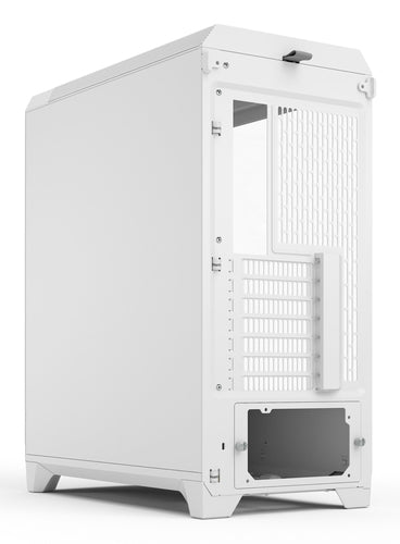 Fractal Design Meshify 3 Ambience Pro RGB - ATX Mid Tower Case in White + Clear Tint