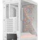 Fractal Design Meshify 3 Ambience Pro RGB - ATX Mid Tower Case in White + Clear Tint