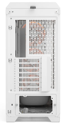 Fractal Design Meshify 3 Ambience Pro RGB - ATX Mid Tower Case in White + Clear Tint