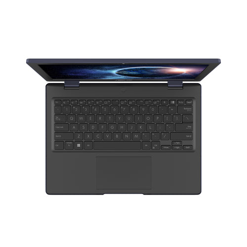 ASUS BR12 Laptop - 31 cm (12.2") - Intel® N N150 - 8 GB LPDDR5-SDRAM - 128 GB UFS - Wi-Fi 6 - Windows 11 Pro Education - Black / Grey