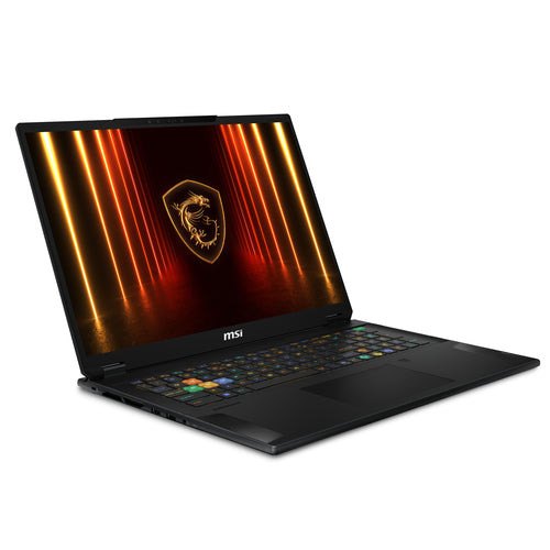 MSI Stealth 18 HX AI Laptop - 45.7 cm (18&quot;) - Intel Core Ultra 9 275HX - 64 GB DDR5-SDRAM - 2 TB SSD - NVIDIA GeForce RTX 5080 - Wi-Fi 7 - Windows 11 Home - Black