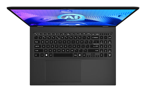 MSI Prestige 16 AI STUDIO Laptop - 40.6 cm (16&quot;) - Intel Core Ultra 9 185H - 32 GB LPDDR5-SDRAM - 1 TB SSD - NVIDIA GeForce RTX 4060 - Wi-Fi 7 - Windows 11 Pro - Grey
