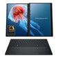 ASUS Zenbook Duo Hybrid (2-in-1) - 35.6 cm (14") - Touchscreen - Intel Core Ultra 9 285H - 32 GB LPDDR5x-SDRAM - 2 TB SSD - Wi-Fi 7 - Windows 11 Home - Grey