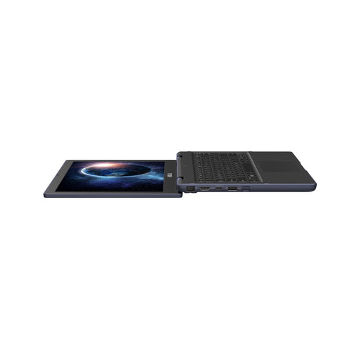 ASUS BR12 Laptop - 31 cm (12.2") - Intel® N N150 - 8 GB LPDDR5-SDRAM - 128 GB UFS - Wi-Fi 6 - Windows 11 Pro Education - Black / Grey