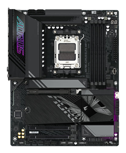 GIGABYTE X870E AORUS ELITE WIFI7 ATX motherboard - AMD X870E Socket AM5