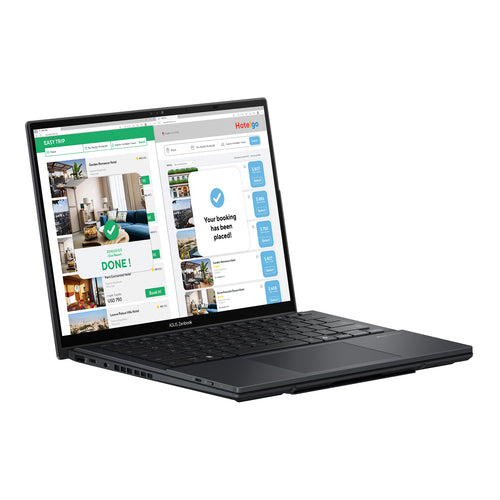 ASUS Zenbook Duo Hybrid (2-in-1) - 35.6 cm (14&quot;) - Touchscreen - Intel Core Ultra 9 285H - 32 GB LPDDR5x-SDRAM - 2 TB SSD - Wi-Fi 7 - Windows 11 Home - Grey