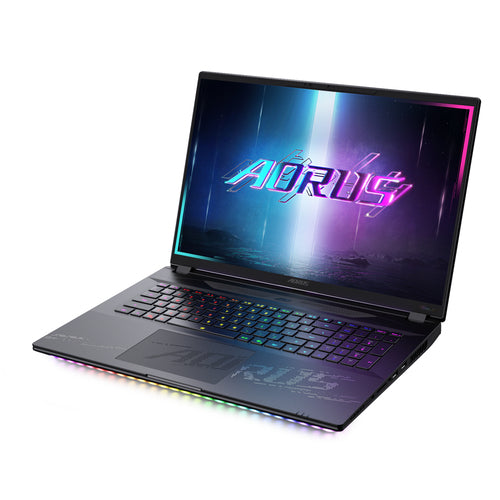 GIGABYTE AORUS MASTER 18 BZH Laptop - 45.7 cm (18“) - Intel Core Ultra 9 275HX - 32 GB DDR5-SDRAM - 2 TB SSD - NVIDIA GeForce RTX 5090 - Wi-Fi 7 - Windows 11 Pro - Black