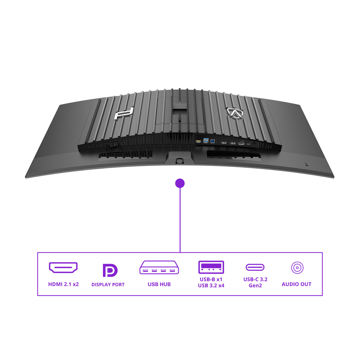 AOC Porsche PD34 - 86.4 cm (34") - 3440 x 1440 pixels WQHD QD-OLED Monitor