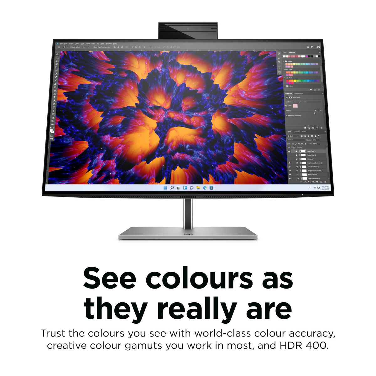 HP Z24M G3 - 60.5 cm (23.8") - 2560 x 1440 pixels Quad HD Monitor