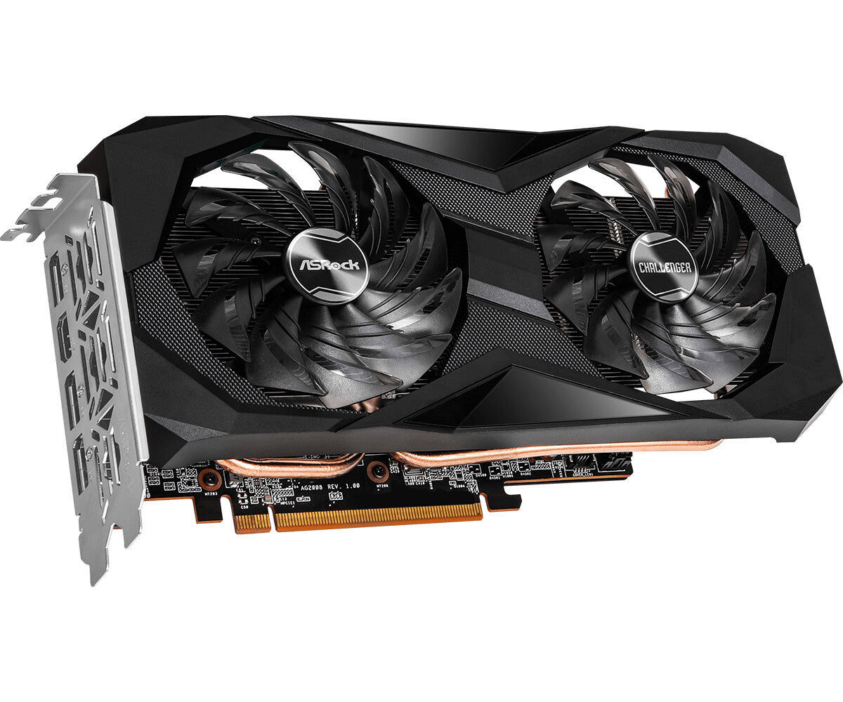 Asrock Challenger - AMD 8 GB GDDR6 Radeon RX 7600 graphics card