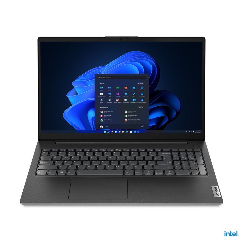 Lenovo V 15 G3 IAP Laptop - 39.6 cm (15.6") - Intel® Core™ i5-1235U - 8 GB DDR4-SDRAM - 256 GB SSD - Wi-Fi 5 - Windows 11 Home - Black