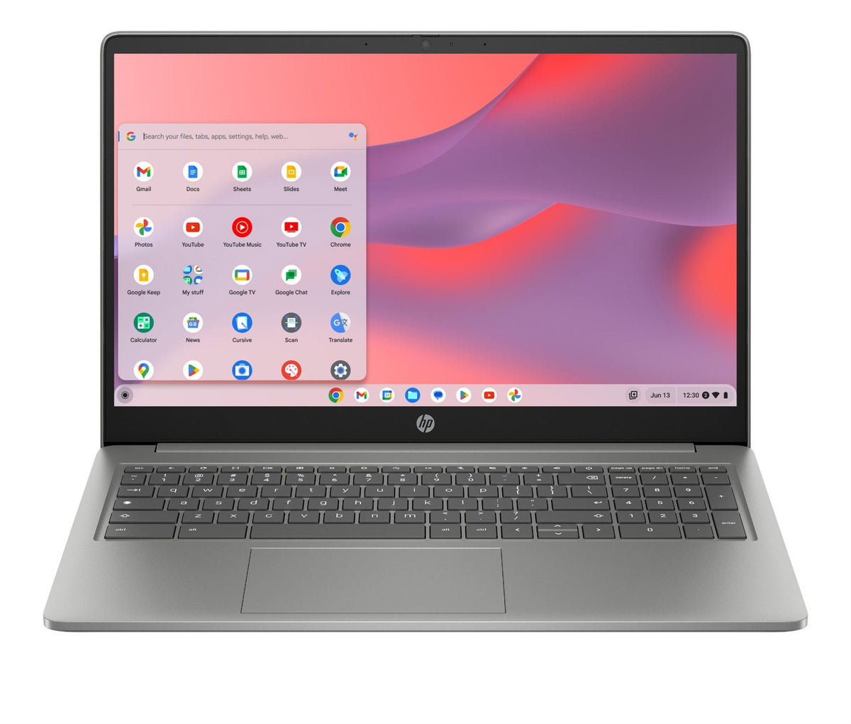 HP Chromebook 15a-nb0008nax Intel® Core™ i3 i3-N305 39.6 cm (15.6") Full HD 8 GB LPDDR5-SDRAM Wi-Fi 6 (802.11ax) ChromeOS Silver