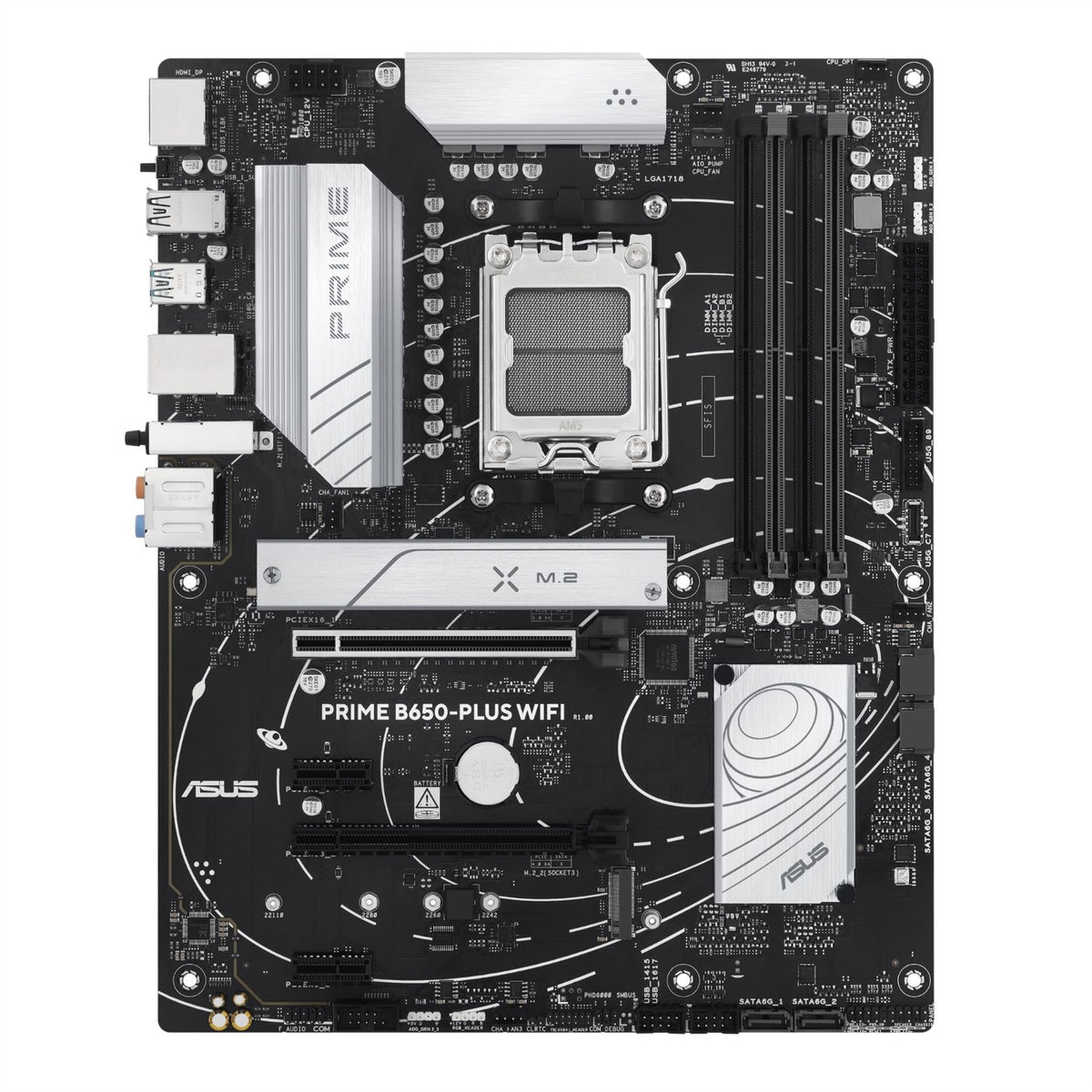 ASUS PRIME B650-PLUS WIFI ATX motherboard - AMD B650 Socket AM5