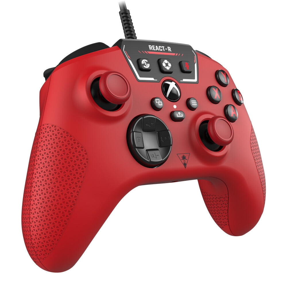 Turtle Beach REACT-R - USB Gamepad for PC / Xbox Series X|S in Red