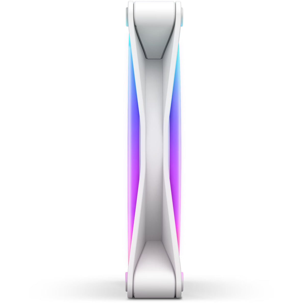 NZXT F120 RGB DUO - Computer Case Fan in White - 120mm