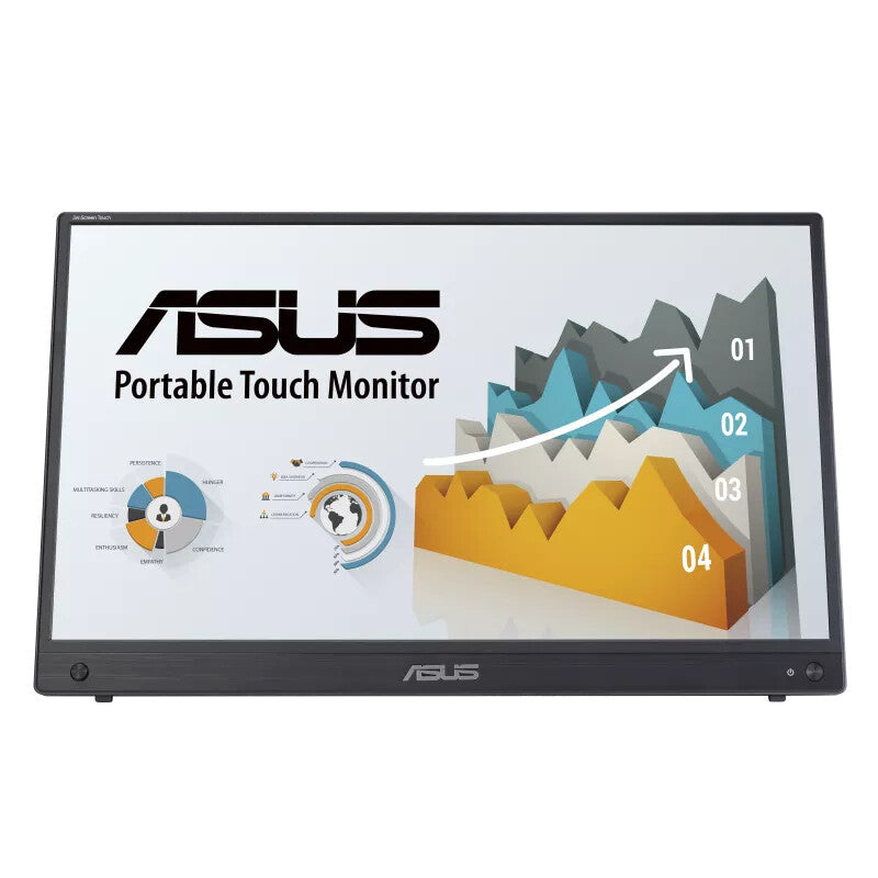 ASUS ZenScreen MB16AMTR - 39.6 cm (15.6") - 1920 x 1080 pixels FHD LCD Touchscreen Monitor