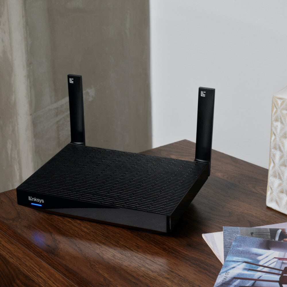Linksys Hydra Pro 6 - Dual-band (2.4 GHz / 5 GHz) wireless router in Black