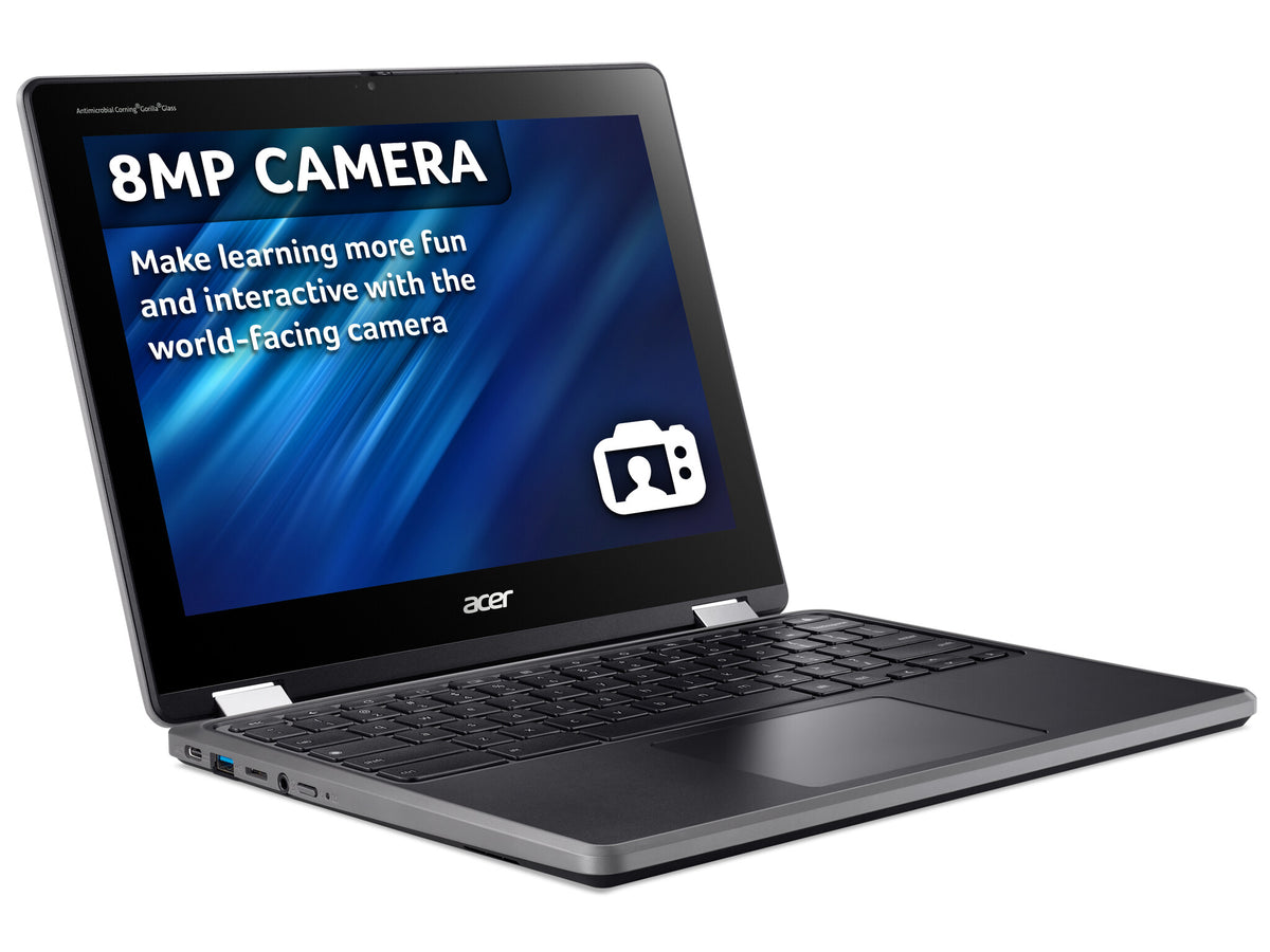 Acer Chromebook Spin 512 - 30.5 cm (12") - Touchscreen - Intel® N N100 - 4 GB LPDDR5-SDRAM - 64 GB eMMC - Wi-Fi 6E - ChromeOS - Black