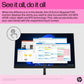 HP E24T G5 - 60.5 cm (23.8") - 1920 x 1080 pixels Full HD Touchscreen Monitor