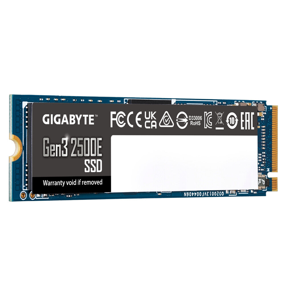 GIGABYTE Gen3 2500E - PCI Express 3.0 NVMe 3D NAND M.2 SSD - 1 TB