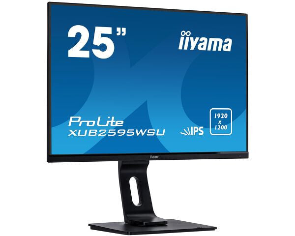 iiyama ProLite XUB2595WSU-B1 - 63.5 cm (25") - 1920 x 1200 pixels WUXGA LED Monitor