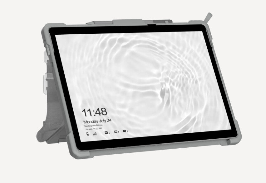 Urban Armor Gear Plasma Healthcare Series for Microsoft Surface Pro 8 in Grey / White