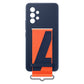 Samsung Silicone Cover with Strap for Galaxy A53 (5G) in Navy