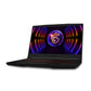 MSI Gaming Thin GF63 12VE-424UK Intel® Core™ i5 i5-12450H Laptop 39.6 cm (15.6") Full HD 16 GB DDR4-SDRAM 512 GB SSD NVIDIA GeForce RTX 4050 Wi-Fi 6 (802.11ax) Windows 11 Home Black