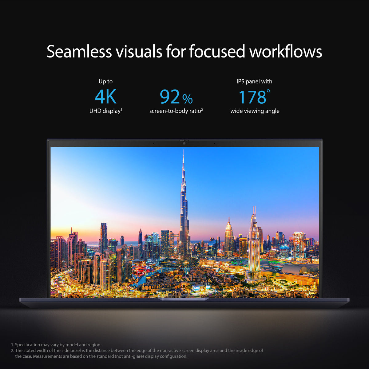 ASUS Chromebook - 35.6 cm (14") - Touchscreen - Intel® Core™ i7-1165G7- 16 GB LPDDR4x-SDRAM - 512 GB SSD - Wi-Fi 6 - ChromeOS - Black
