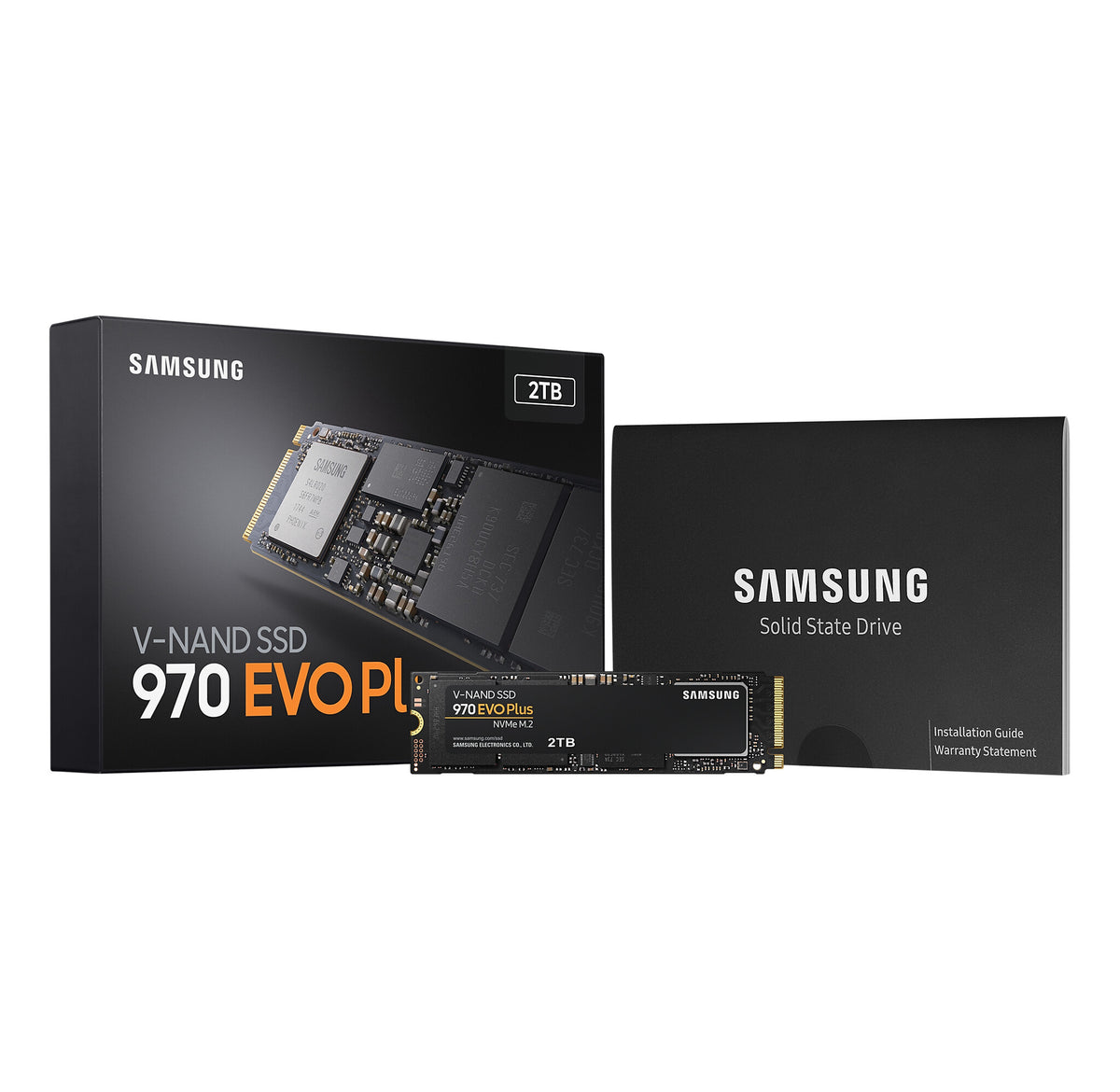 Samsung 970 EVO Plus - PCI Express 3.0 V-NAND MLC NVMe M.2 SSD - 2 TB