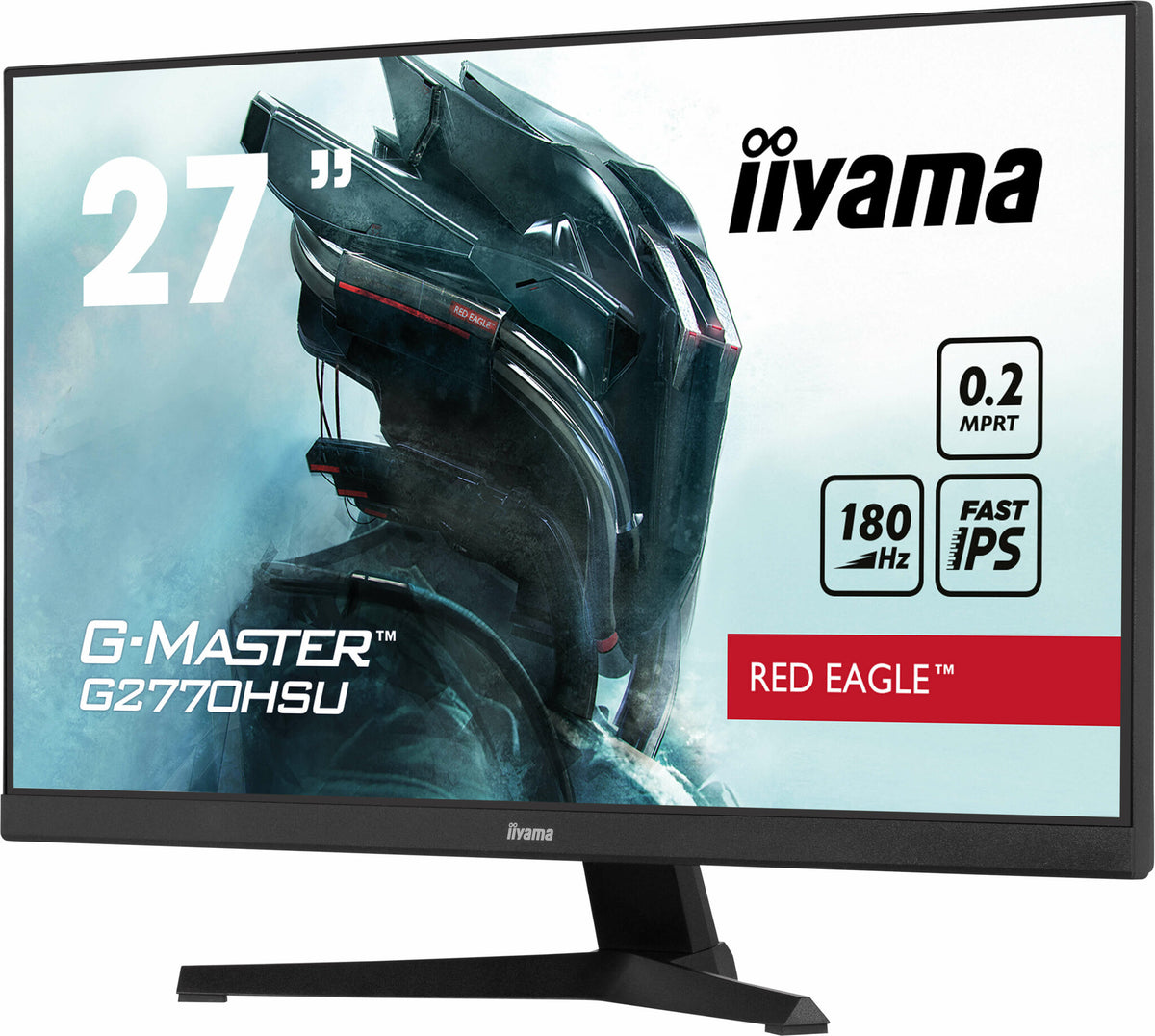 iiyama G-MASTER G2770HSU-B6 - 68.6 cm (27") - 1920 x 1080 pixels Full HD LCD Monitor