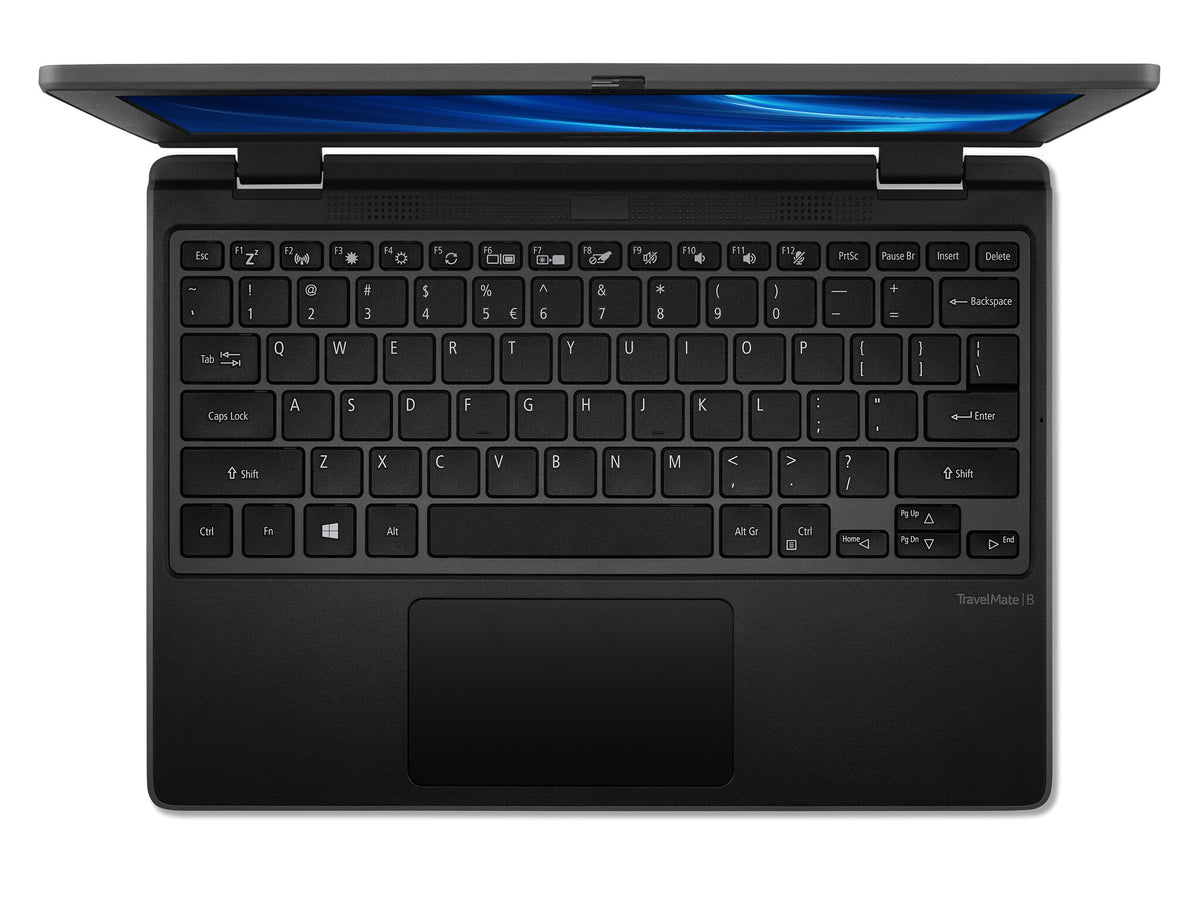 Acer TravelMate Spin B3 Laptop - 29.5 cm (11.6&quot;) - Touchscreen - Intel® Pentium® N6000 - 4 GB DDR4-SDRAM - 128GB SSD - Wi-Fi 6 - Windows 11 Pro Education - Black