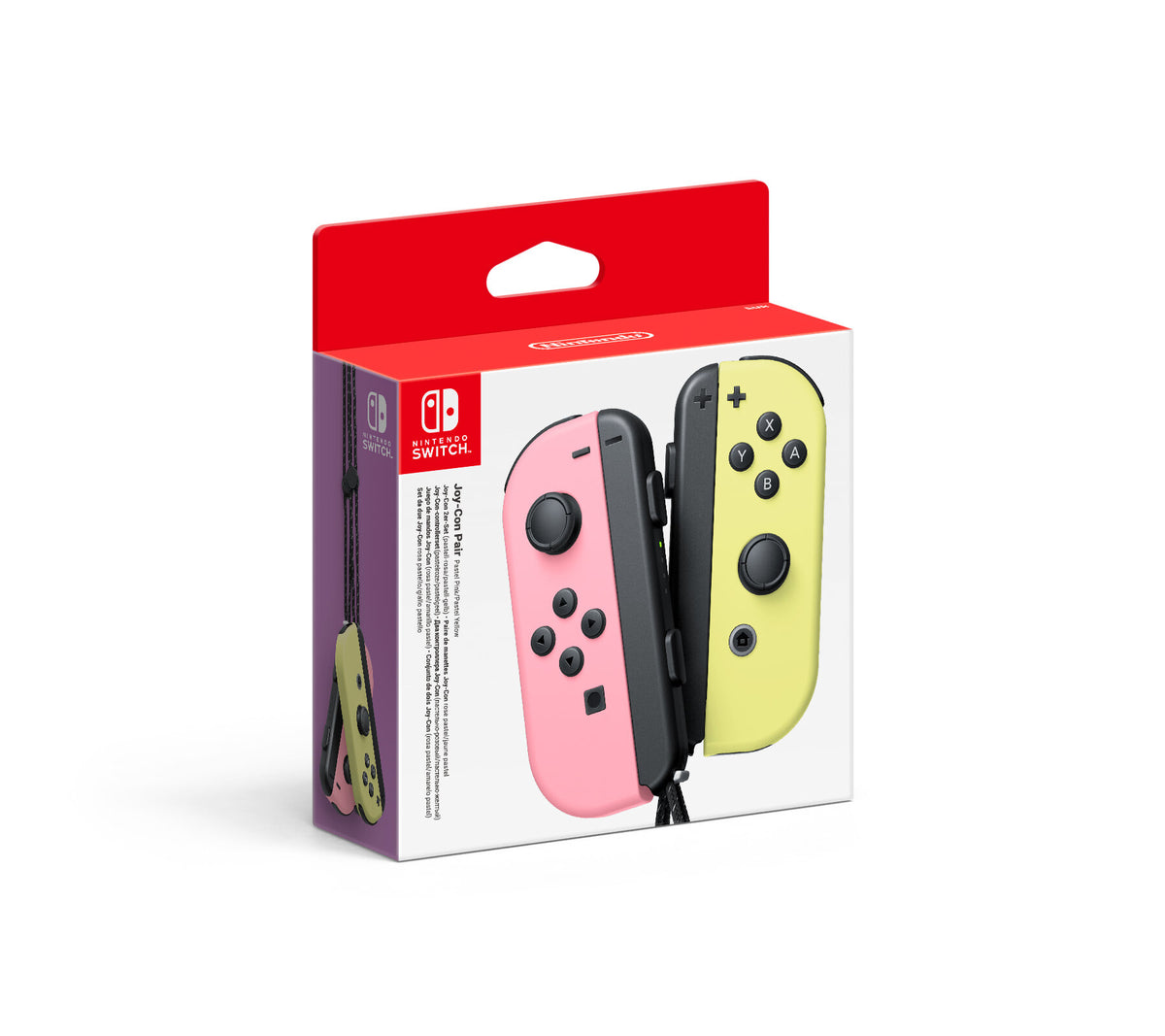 Nintendo Joy-Con - Bluetooth Gamepad in Pastel Pink & Pastel Yellow