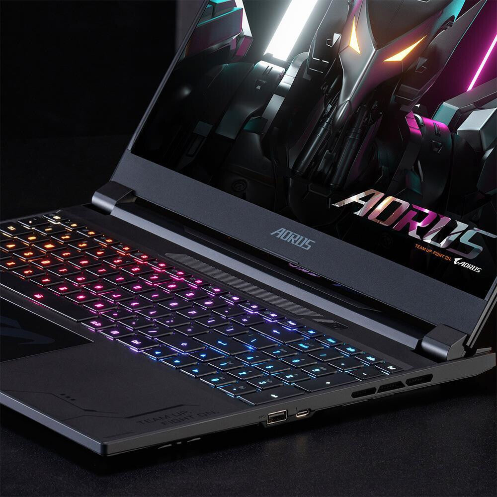 GIGABYTE AORUS 15X Laptop - 39.6 cm (15.6&quot;) - Intel® Core™ i9-13900HX - 16 GB DDR5-SDRAM - 1 TB SSD - NVIDIA GeForce RTX 4070 - Wi-Fi 6E - Windows 11 Home - Black