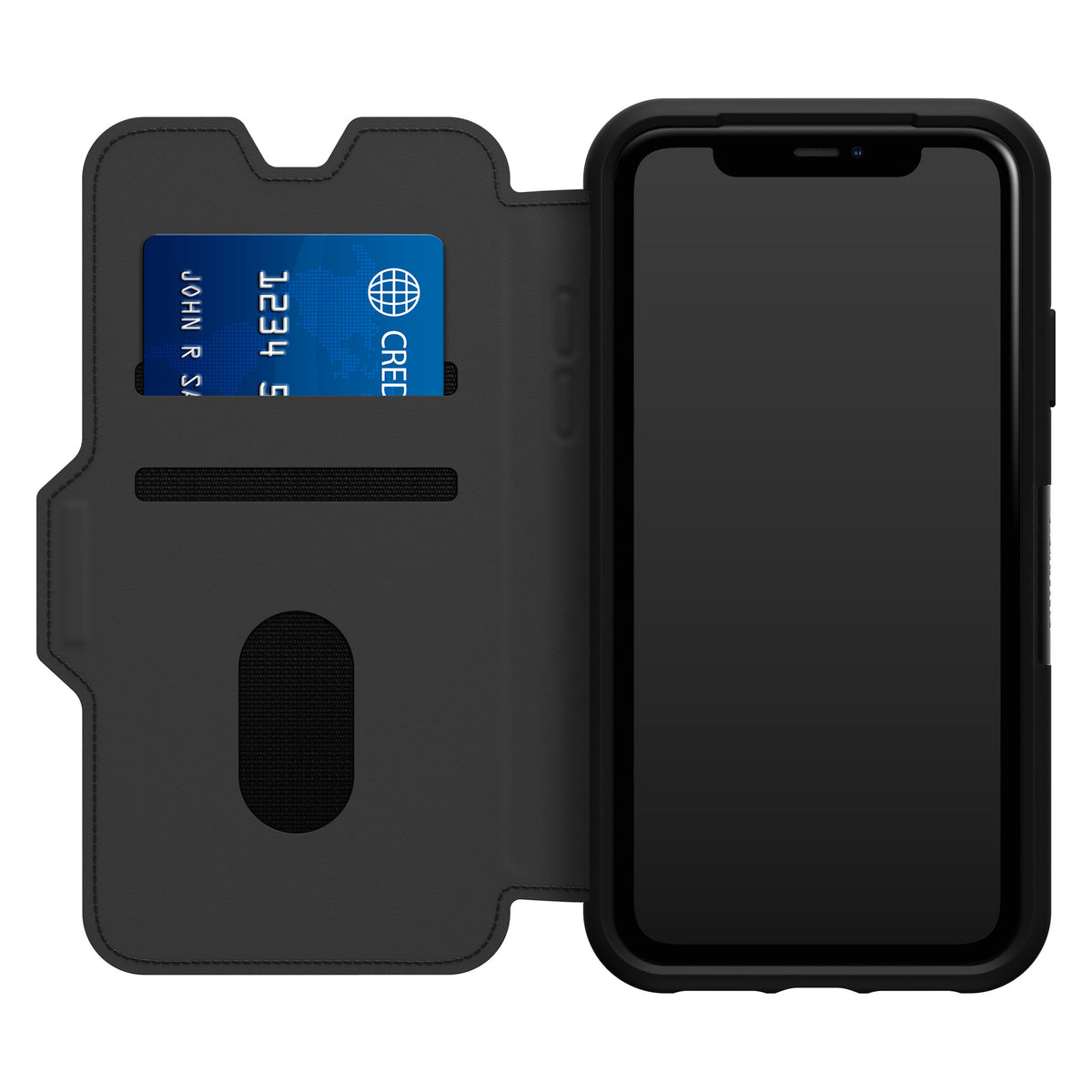 OtterBox Strada Folio Series for iPhone 11 in Black