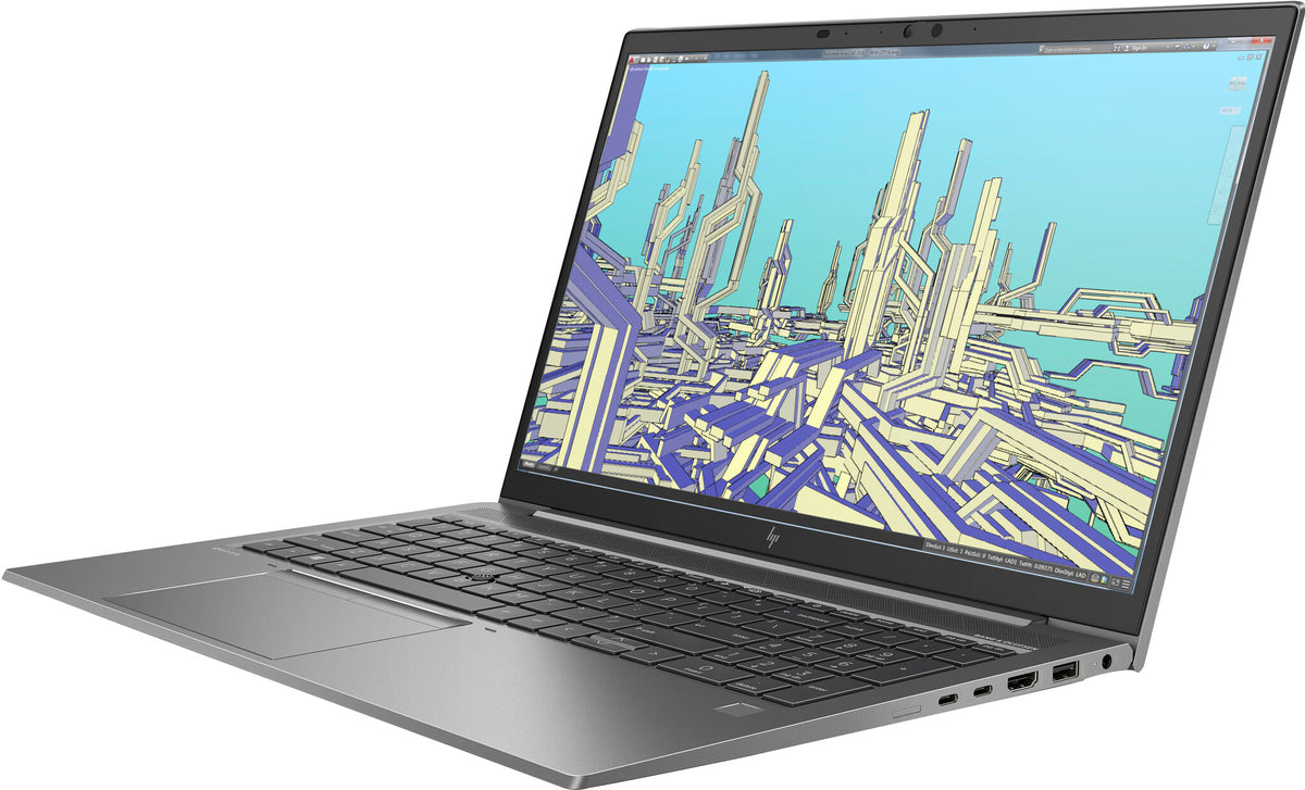 HP ZBook Firefly G8 Laptop - 39.6 cm (15.6&quot;) - Intel® Core™ i7-1165G7 - 16 GB DDR4-SDRAM - 512 GB SSD - NVIDIA Quadro T500 - Wi-Fi 6 - Windows 10 Pro - Grey