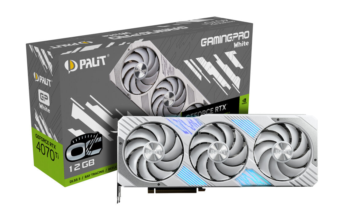 Palit GAMINGPRO White - NVIDIA 12 GB GDDR6X GeForce RTX 4070