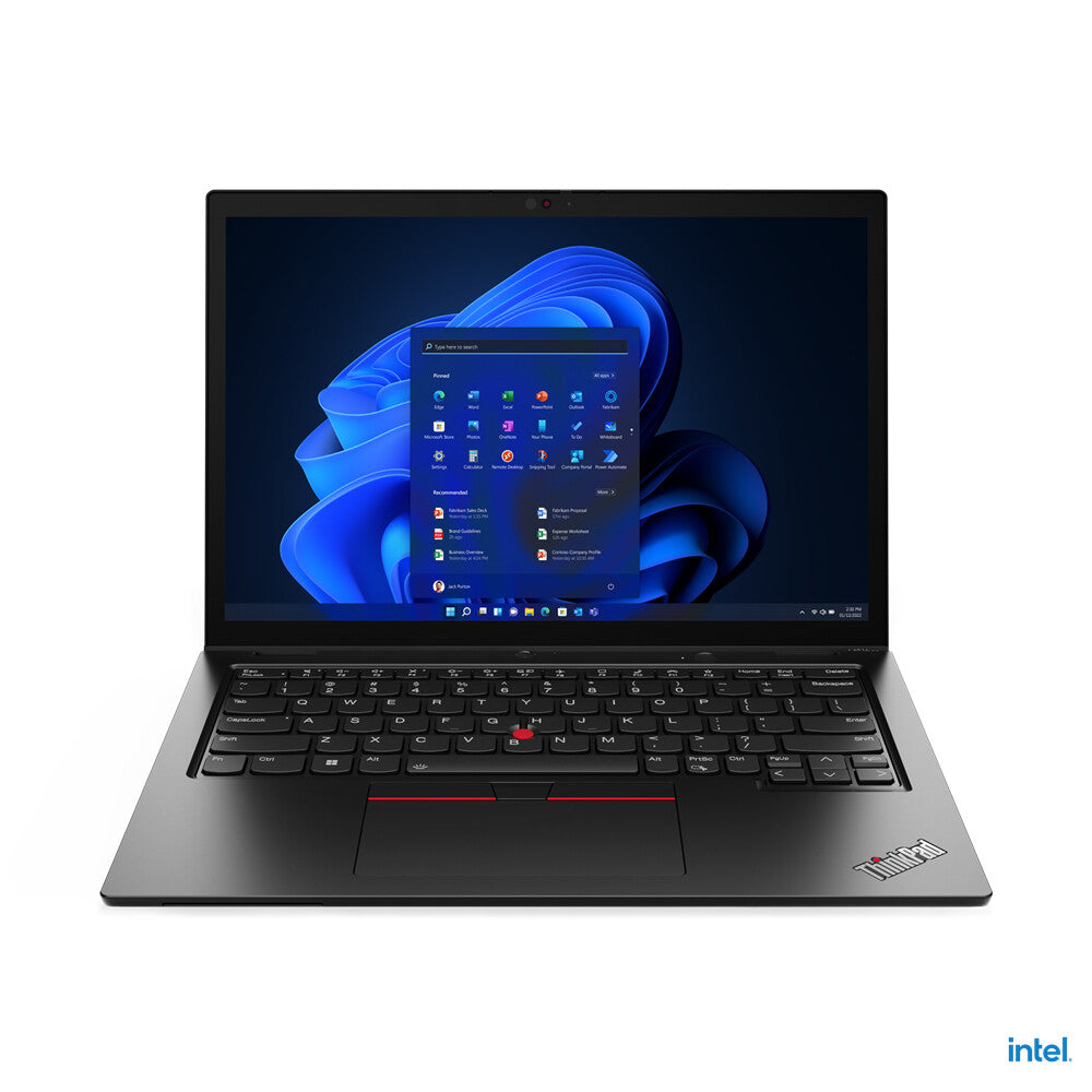 Lenovo ThinkPad L13 Yoga Gen 3 Hybrid (2-in-1) - 33.8 cm (13.3") - Touchscreen - Intel® Core™ i5-1235U - 8 GB DDR4-SDRAM - 256 GB SSD - Wi-Fi 6 - Windows 11 Pro - Black