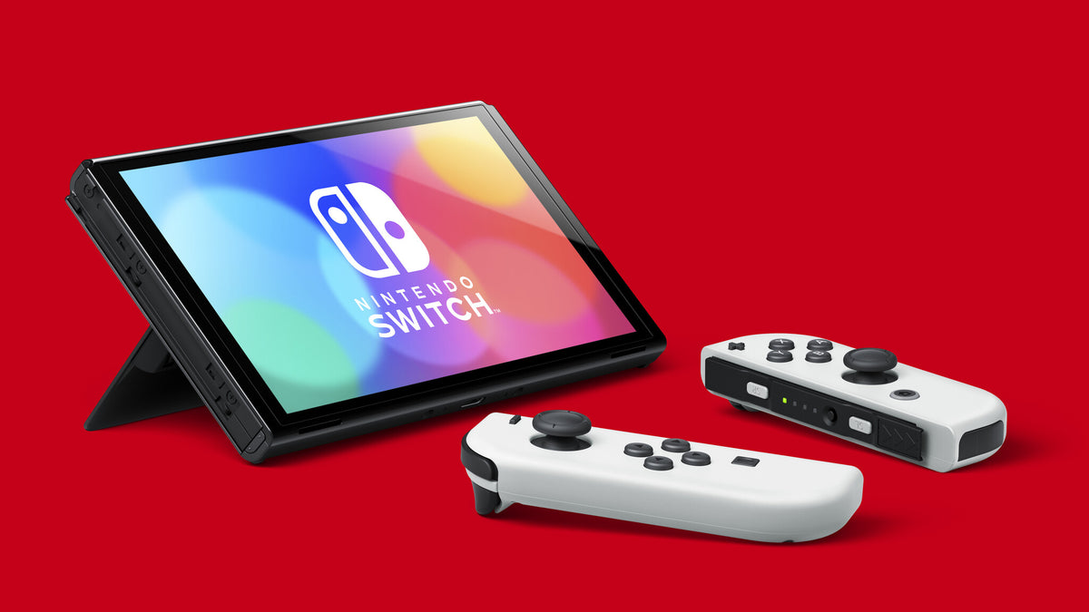 Nintendo Switch OLED - 64GB - White