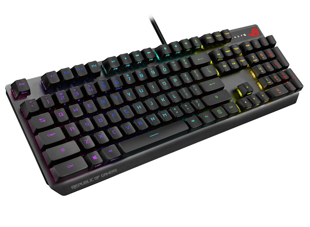 ASUS ROG Strix SCOPE RX - USB Wired RGB Mechanical Keyboard in Black (QWERTY UK)