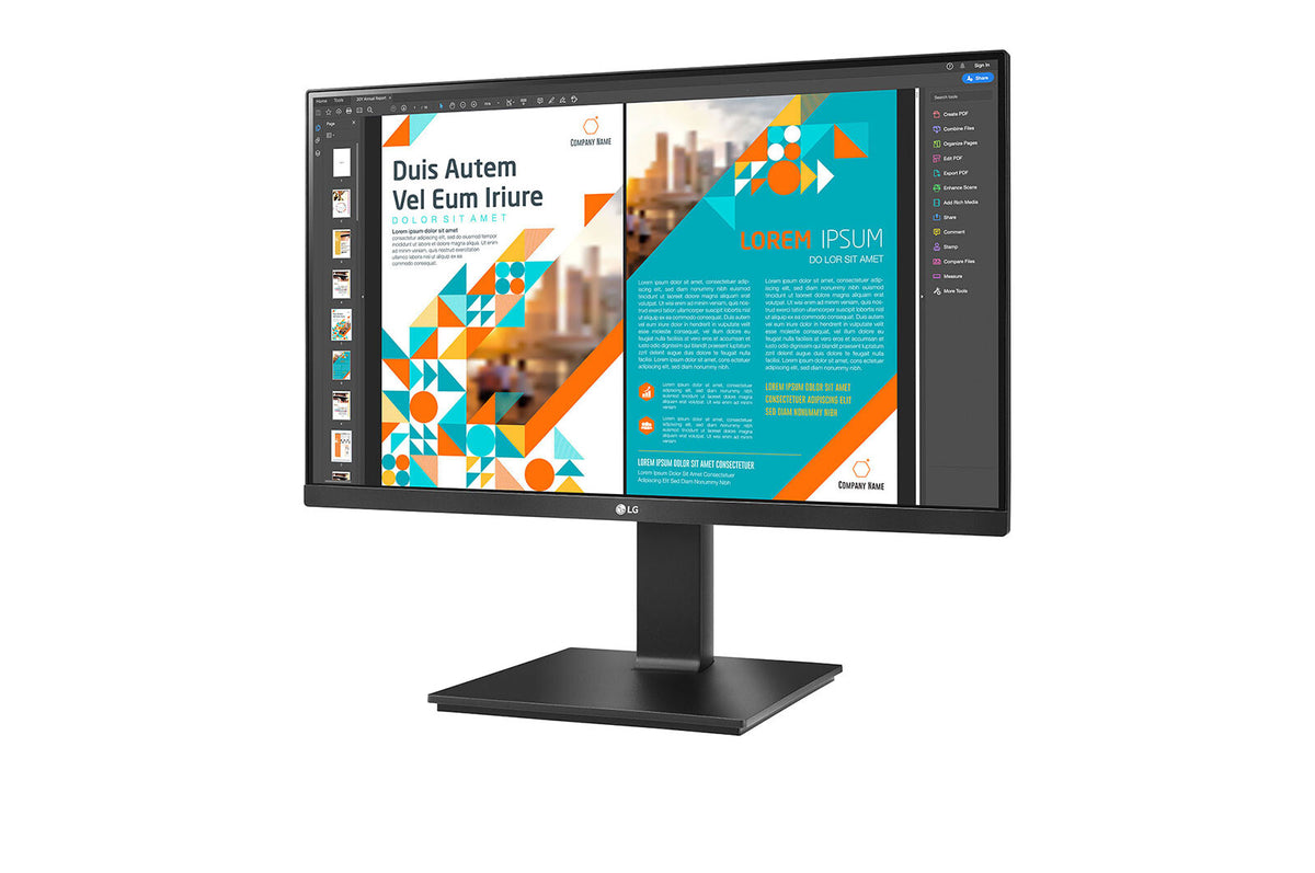 LG 24QP550 - 60.5 cm (23.8") - 2560 x 1440 pixels QHD Monitor