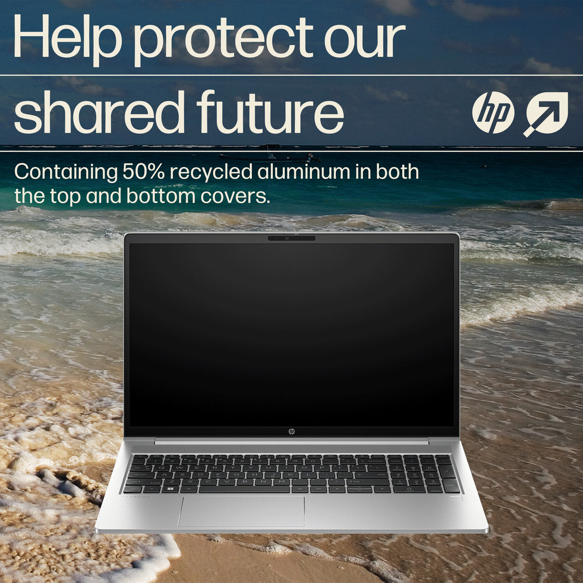 HP ProBook 450 15.6 G10 Laptop - 39.6 cm (15.6") - Intel® Core™ i5-1335U - 16 GB DDR4-SDRAM - 512 GB SSD - Wi-Fi 6E - Windows 11 Pro - Silver