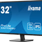 iiyama ProLite X3270QSU-B1 - 81.3 cm (32") - 2560 x 1440 pixels Wide Quad HD LED Monitor