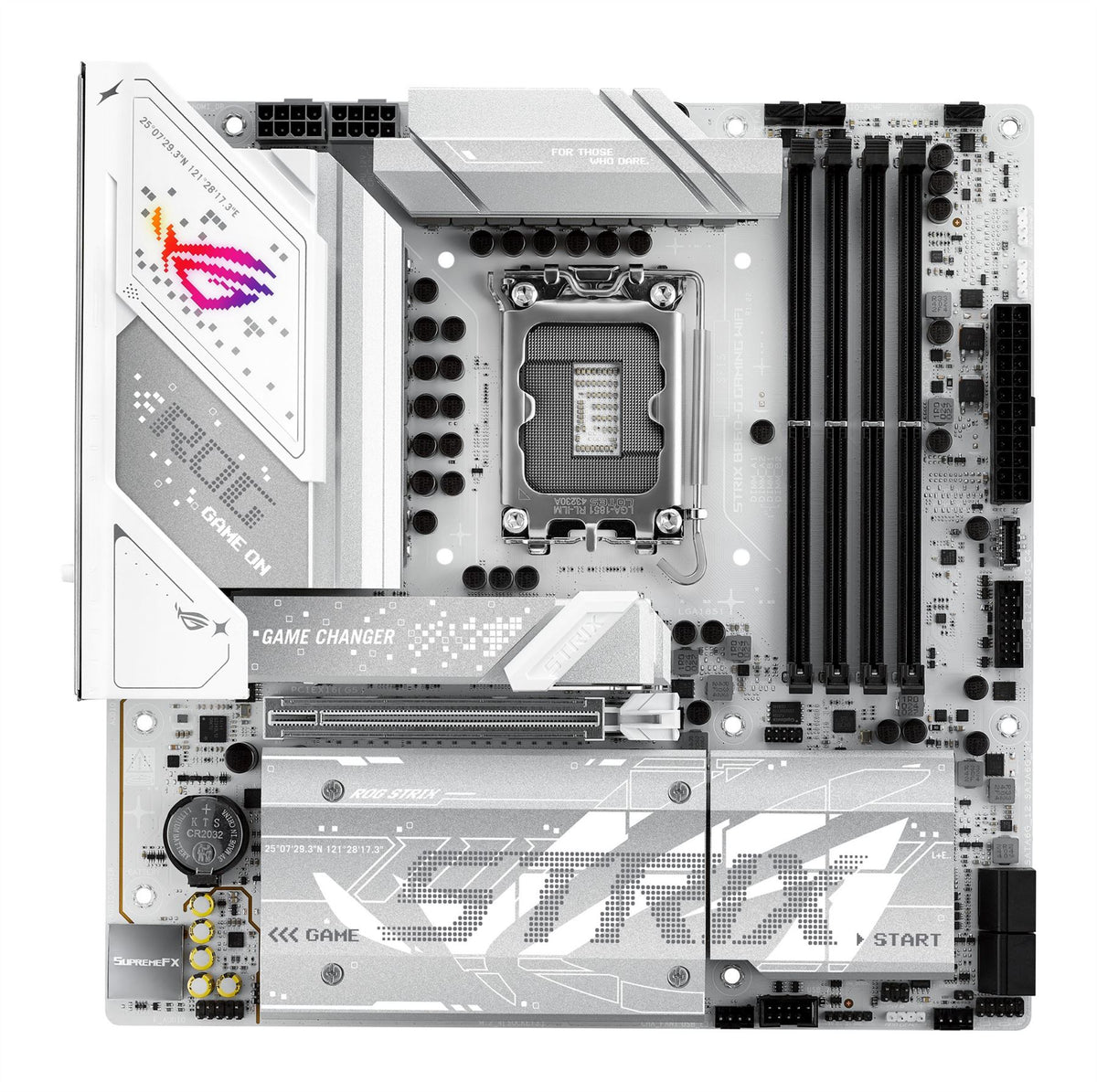 ASUS ROG STRIX B860-G GAMING WIFI micro ATX motherboard - Intel B860 LGA 1851