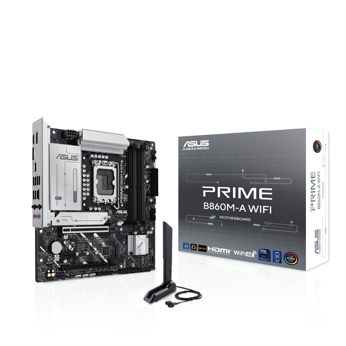 ASUS PRIME B860M-A WIFI micro ATX motherboard - Intel B860 LGA 1851