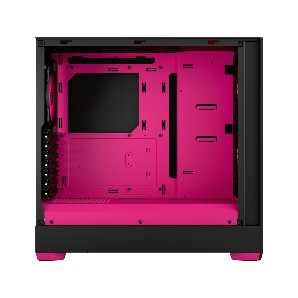 Fractal Design Pop Air Tower in Black / Magenta