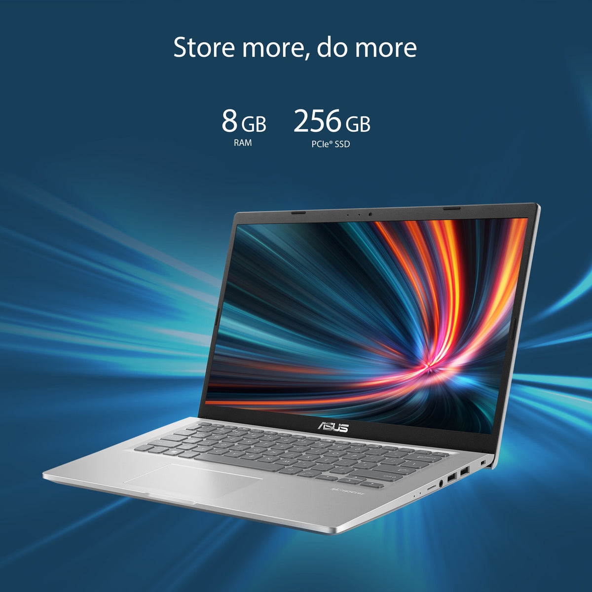 ASUS P1411 Laptop - 35.6 cm (14") - Intel® Core™ i5-1135G7 - 8 GB DDR4-SDRAM - 256 GB SSD - Wi-Fi 5 - Windows 11 Pro - Grey