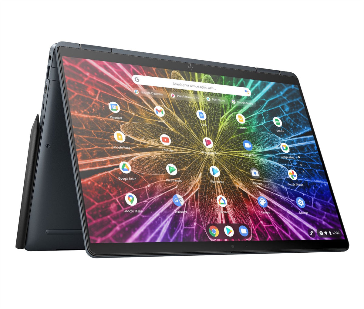 HP Elite Dragonfly Intel® Core� i5 i5-1245U Chromebook 34.3 cm (13.5&quot;) Touchscreen WUXGA+ 16 GB LPDDR4x-SDRAM 512 GB SSD Wi-Fi 6 (802.11ax) ChromeOS Blue