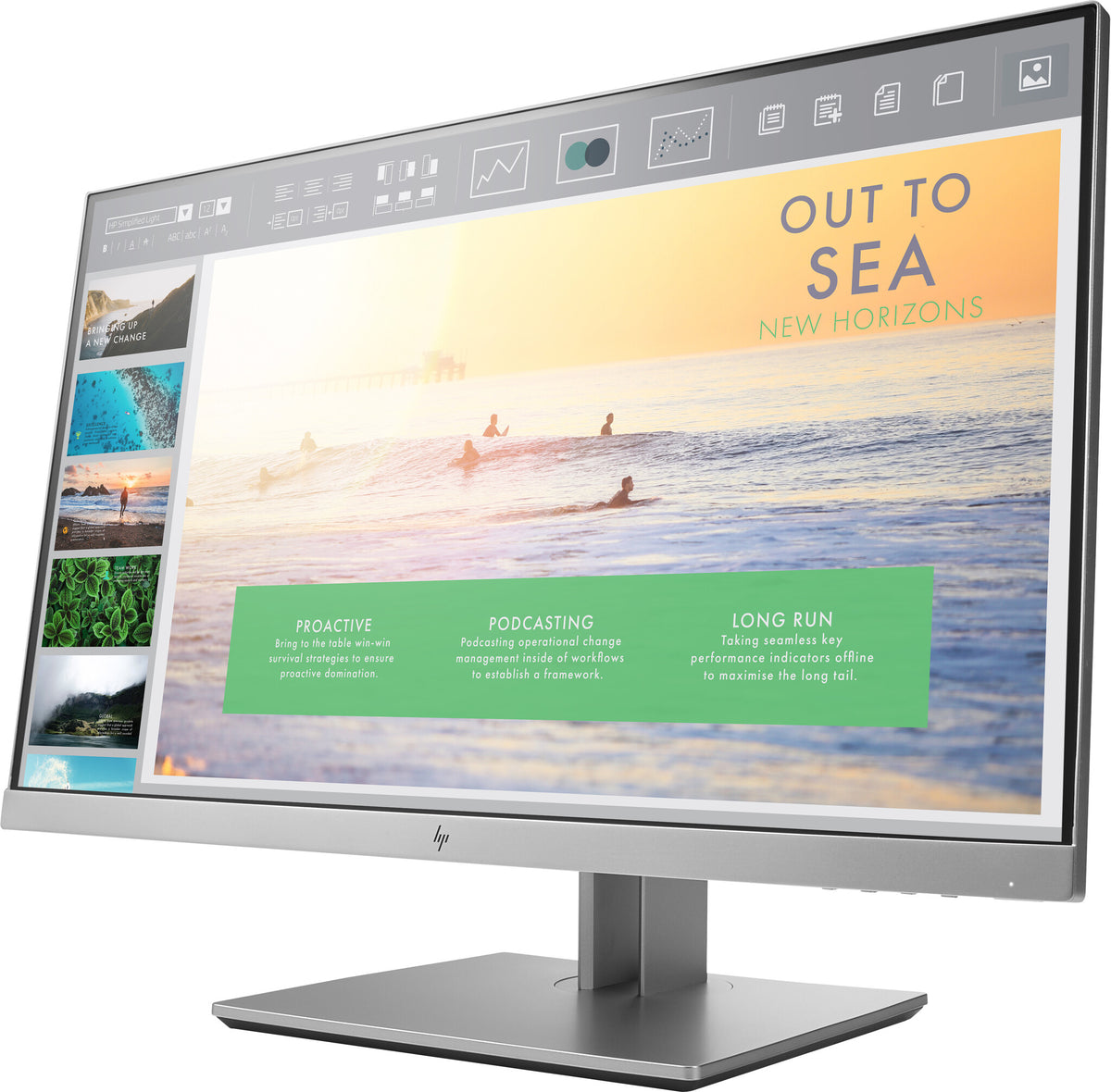 HP EliteDisplay E233 - 58.4 cm (23") - 1920 x 1080 pixels Full HD LED Monitor